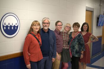 Austin and his family.